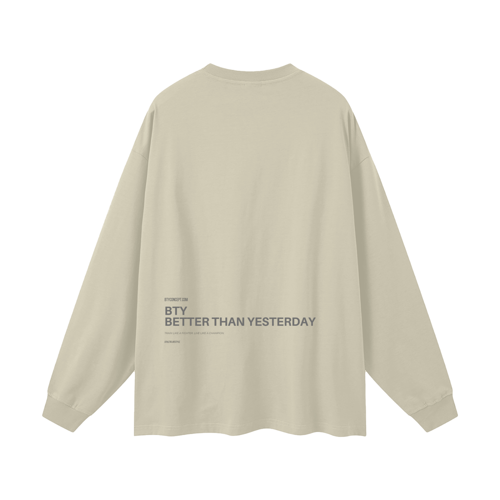 Tee Manches Longues Oversize — Glyphe