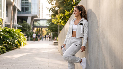 CADENCE — Hoodie Zip Crop