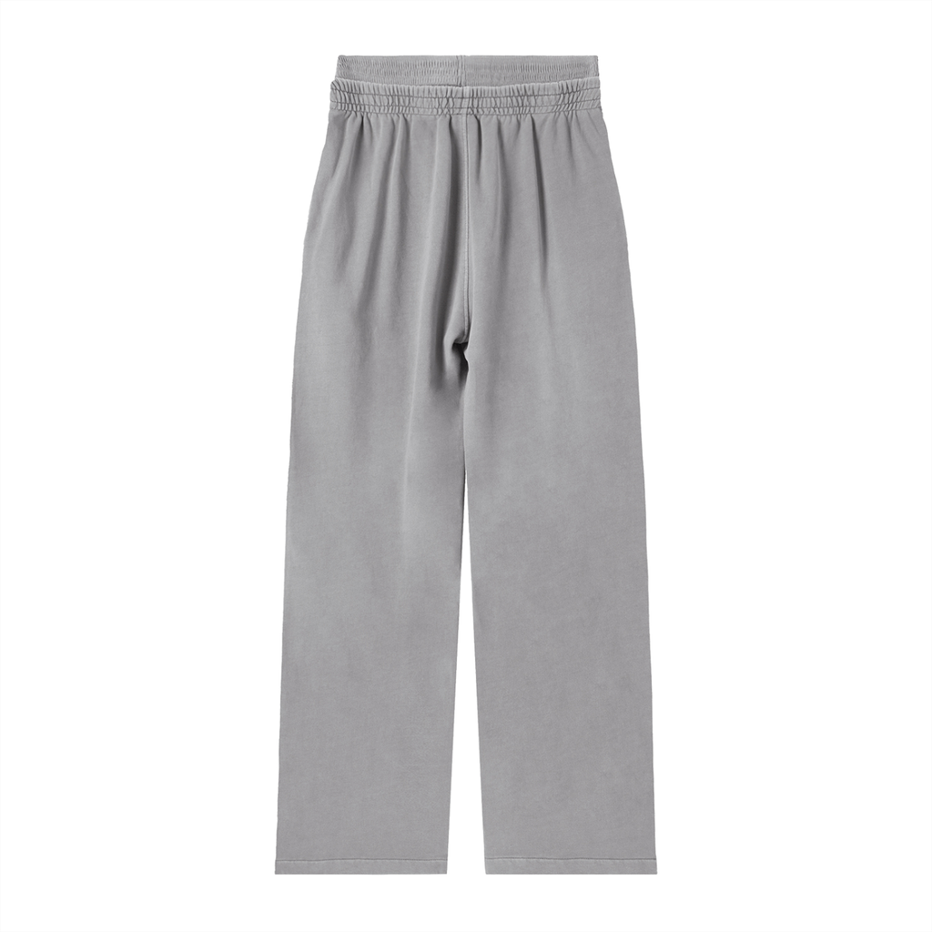 Pantalon Taille Haute Délavé Vintage