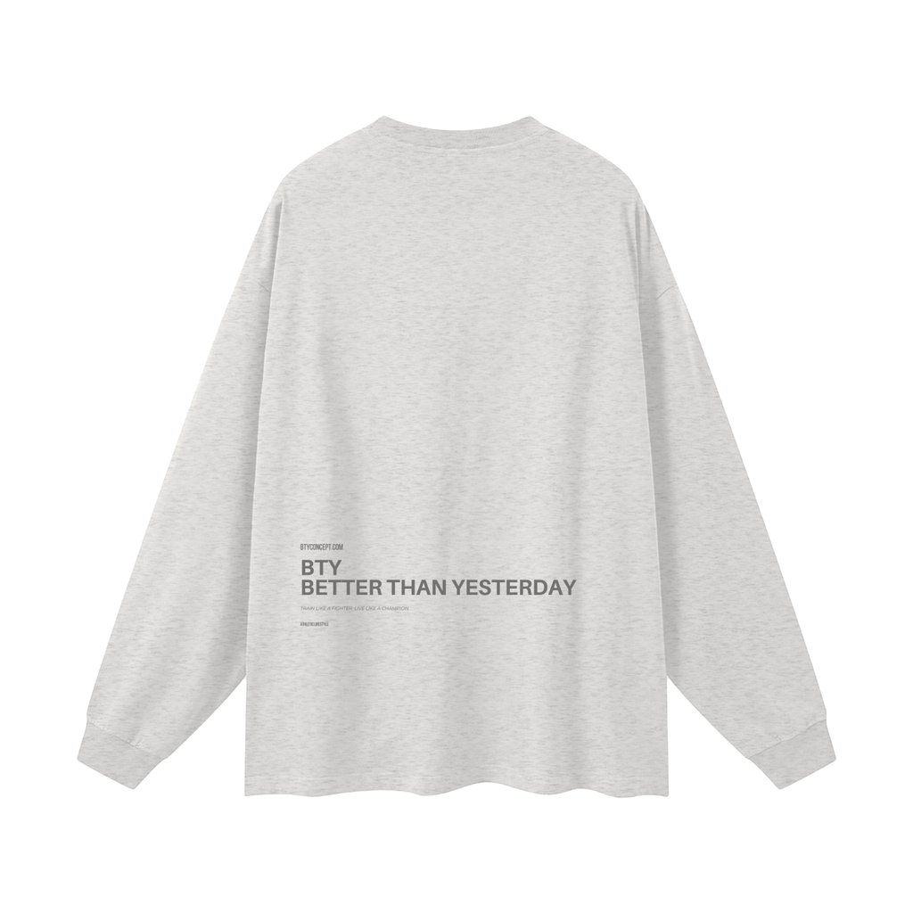 Tee Manches Longues Oversize — Glyphe