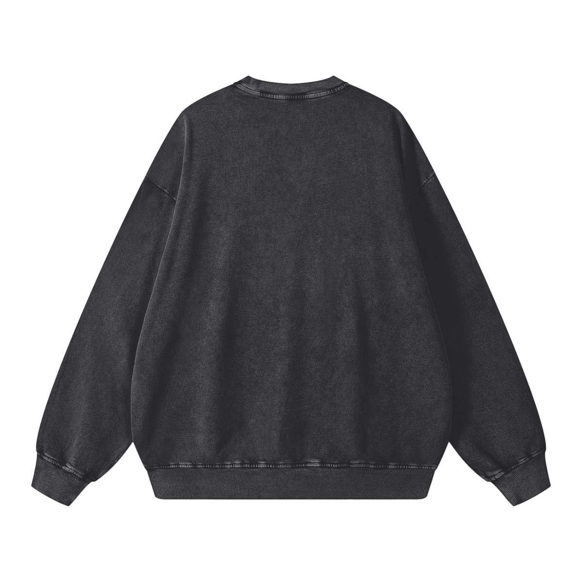 Sweat Oversize Délavé Neige