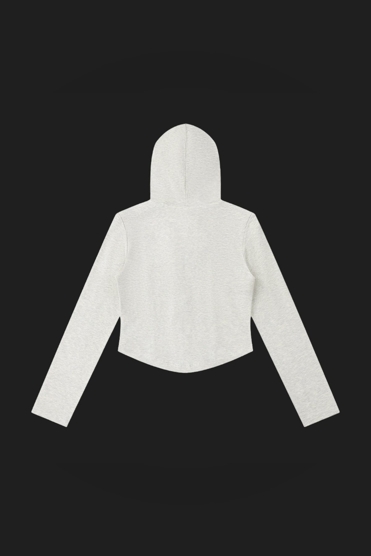 CADENCE Hoodie Zip Crop, visuel BTY vertical