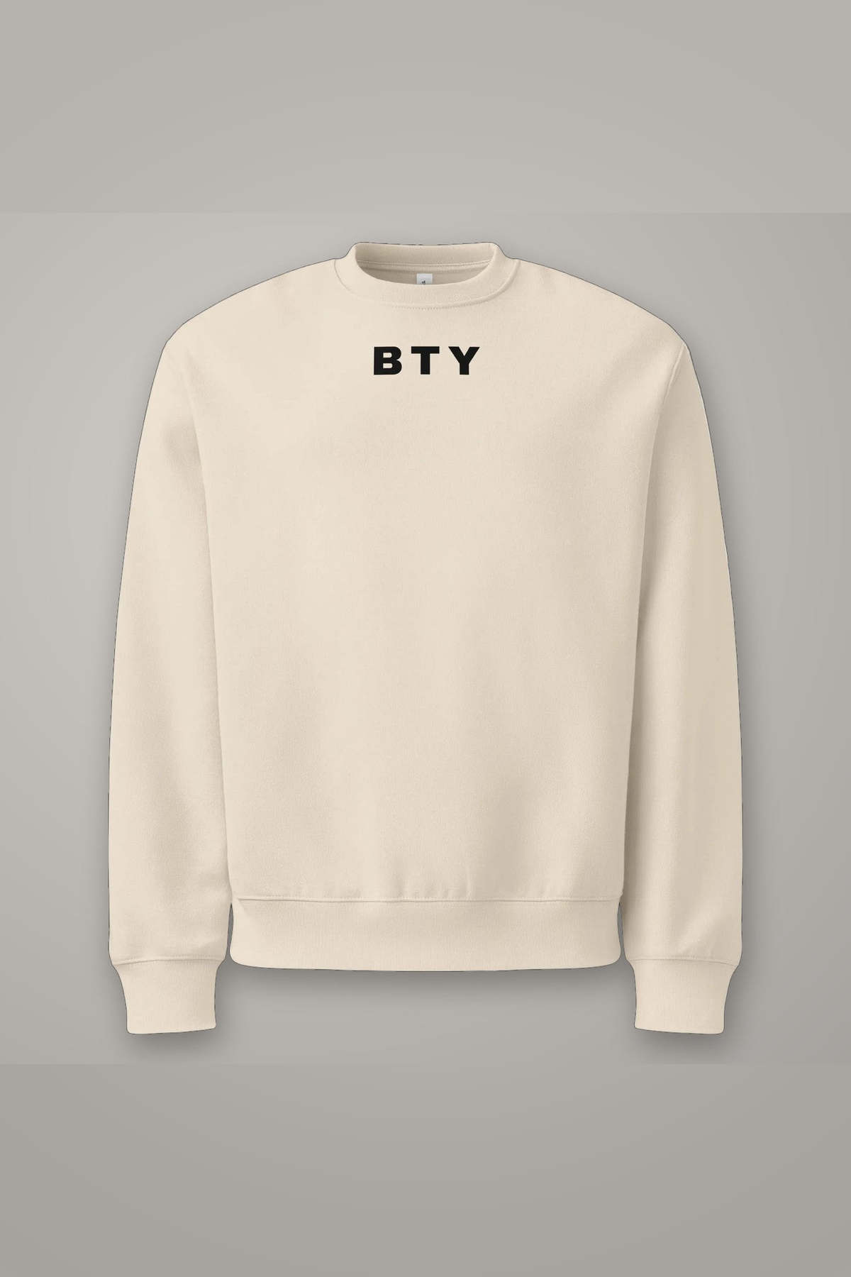 Sweat Oversize Épais, packshot BTY vertical
