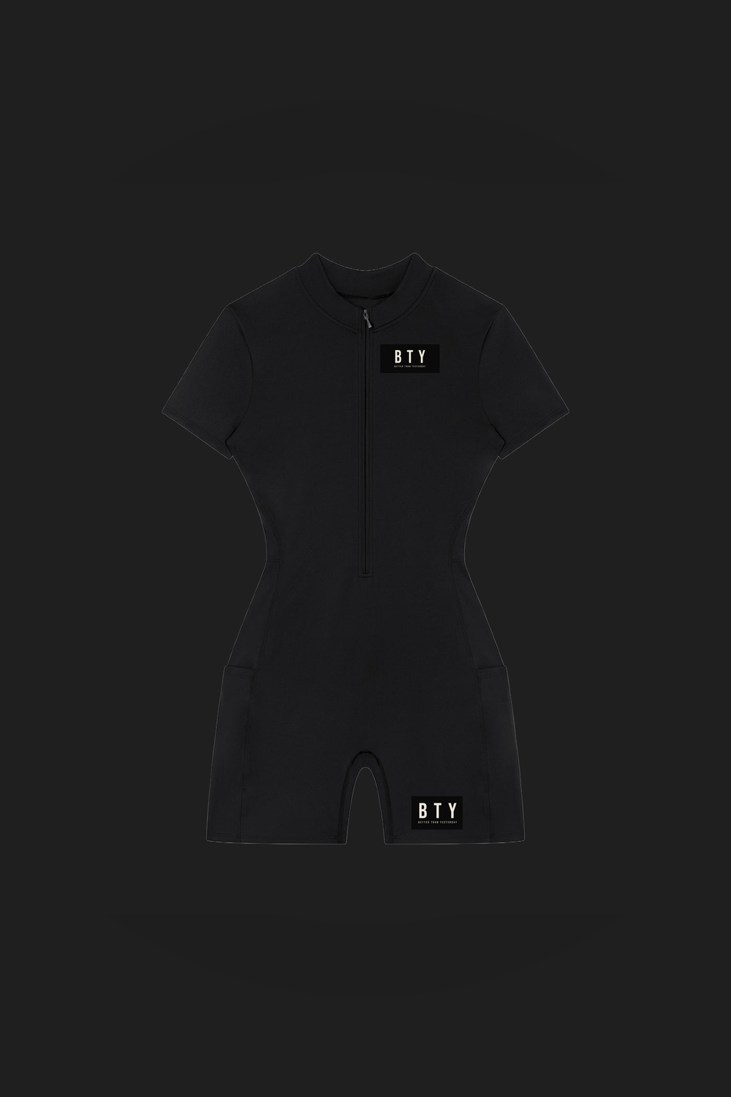 TRÊVE — Romper Quart-Zip, combinaison BTY Concept, streetwear athlétique